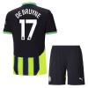 Oficiální Fotbalový Dres Manchester City De Bruyne 17 Hostující 2024-25 pro Děti